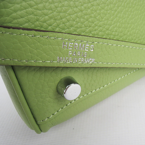 High Quality Hermes Kelly 35CM Togo Leather Bag Green 6308